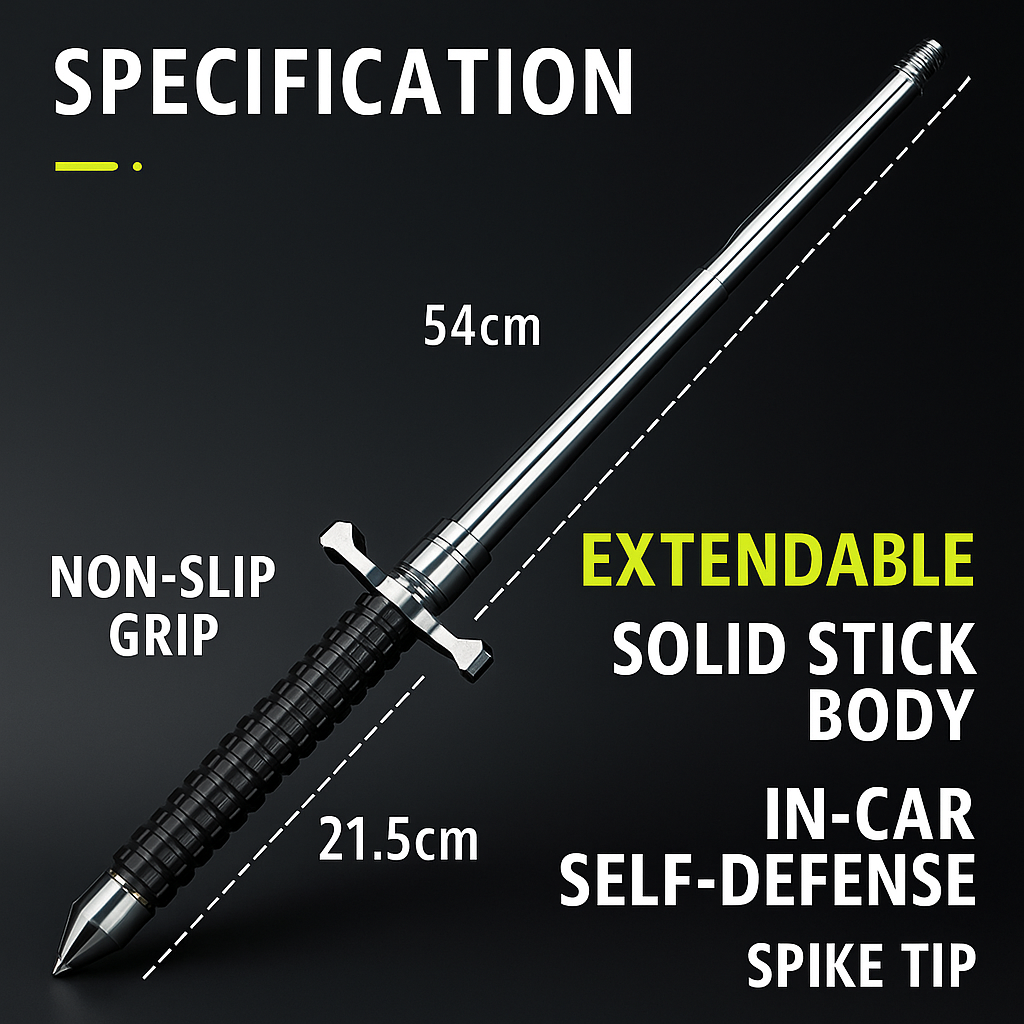 Self Defense Stick – Telescopic Retractable Pointer Tool